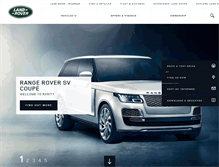 Tablet Screenshot of landrovermyanmar.com